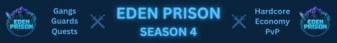 Eden Prison banner Eden Prison Minecraft server banner