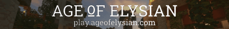 Age Of Elysian banner Age Of Elysian Minecraft server banner