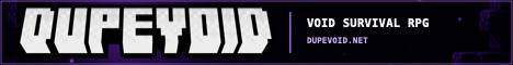 dvoid banner dvoid Minecraft server banner