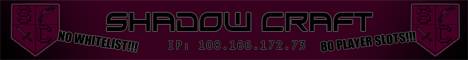 ShadowCraft banner ShadowCraft Minecraft server banner