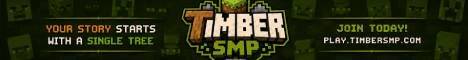 TimberSMP banner TimberSMP Minecraft server banner