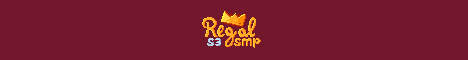 Regalia SMP banner Regalia SMP Minecraft server banner