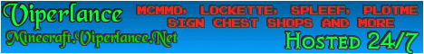 Viperlance banner Viperlance Minecraft server banner