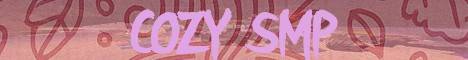 Cozy SMP banner Cozy SMP Minecraft server banner