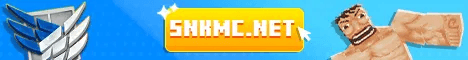 SNK MC banner SNK MC Minecraft server banner