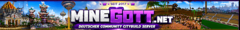 MIneGott.net banner MIneGott.net Minecraft server banner