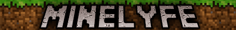 Minelyfe banner Minelyfe Minecraft server banner