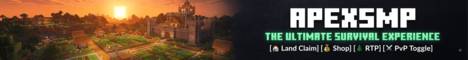 Apex Survival banner Apex Survival Minecraft server banner