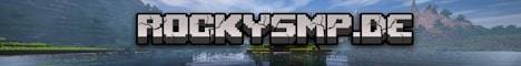 RockySMP banner RockySMP Minecraft server banner