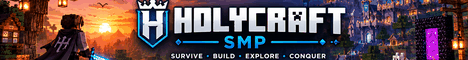 Holycraft Community banner Holycraft Community Minecraft server banner
