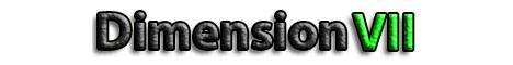 Dimension Seven banner Dimension Seven Minecraft server banner