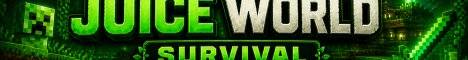 Juice World Survival banner Juice World Survival Minecraft server banner