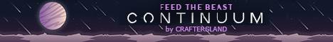 FTB Continuum by CraftersLand banner FTB Continuum by CraftersLand Minecraft server banner