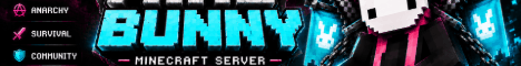MineBunny.eu banner MineBunny.eu Minecraft server banner