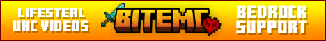 BiteMC banner BiteMC Minecraft server banner