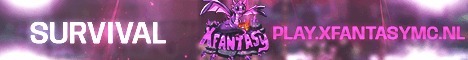 Xfantasy banner Xfantasy Minecraft server banner