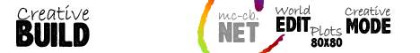 Creative Build Network banner Creative Build Network Minecraft server banner