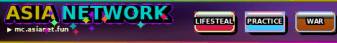 ASIA NETWORK banner ASIA NETWORK Minecraft server banner