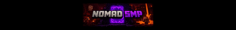 Nomad SMP banner Nomad SMP Minecraft server banner