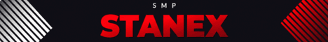 Stanex banner Stanex Minecraft server banner