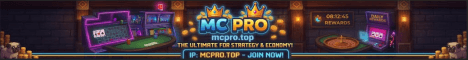 McPro banner McPro Minecraft server banner