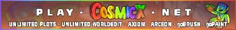 CosmicX banner CosmicX Minecraft server banner