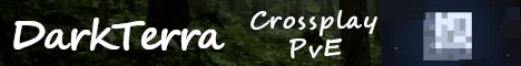 DarkTerra v1 banner DarkTerra v1 Minecraft server banner