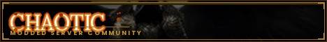 Chaotic NightfallCraft banner Chaotic NightfallCraft Minecraft server banner