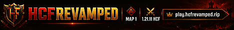HCFRevamped banner HCFRevamped Minecraft server banner