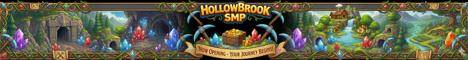 HollowBrook SMP banner HollowBrook SMP Minecraft server banner