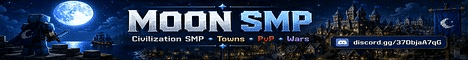 MoonSMP banner MoonSMP Minecraft server banner