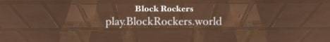Block Rockers banner Block Rockers Minecraft server banner