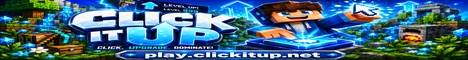 ClickItUp banner ClickItUp Minecraft server banner