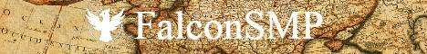 FalconSMP banner FalconSMP Minecraft server banner