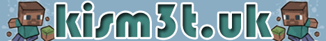 Kism3t banner Kism3t Minecraft server banner