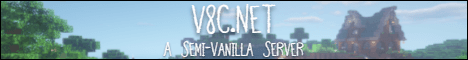 v8c.net banner v8c.net Minecraft server banner