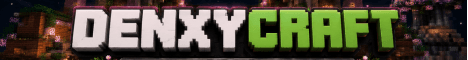 DenxyCraft banner DenxyCraft Minecraft server banner