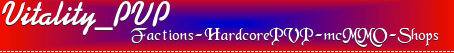 Vitality_PVP banner Vitality_PVP Minecraft server banner