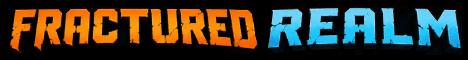 Fractured Realm banner Fractured Realm Minecraft server banner
