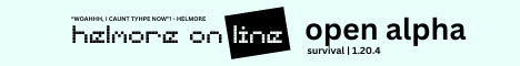 Helmore Online banner Helmore Online Minecraft server banner