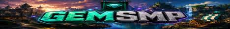 GemSmp banner GemSmp Minecraft server banner