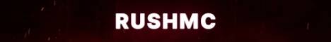 RushMc banner RushMc Minecraft server banner