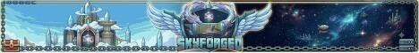 SkyForged banner SkyForged Minecraft server banner