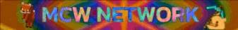 MCW Network banner MCW Network Minecraft server banner