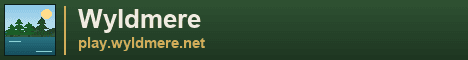 Wyldmere banner Wyldmere Minecraft server banner