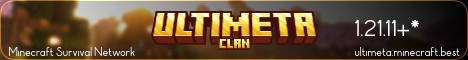 UltiMeta Clan banner UltiMeta Clan Minecraft server banner