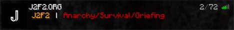 J2F2 banner J2F2 Minecraft server banner