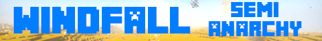Windfall banner Windfall Minecraft server banner