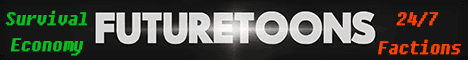 Futuretoons Factions banner Futuretoons Factions Minecraft server banner