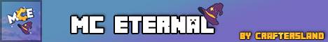 MC Eternal by CraftersLand banner MC Eternal by CraftersLand Minecraft server banner